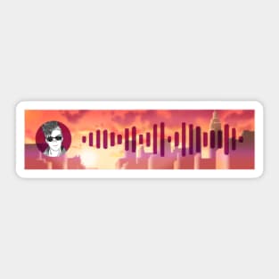 Found and Lost Spotify sound code Sticker